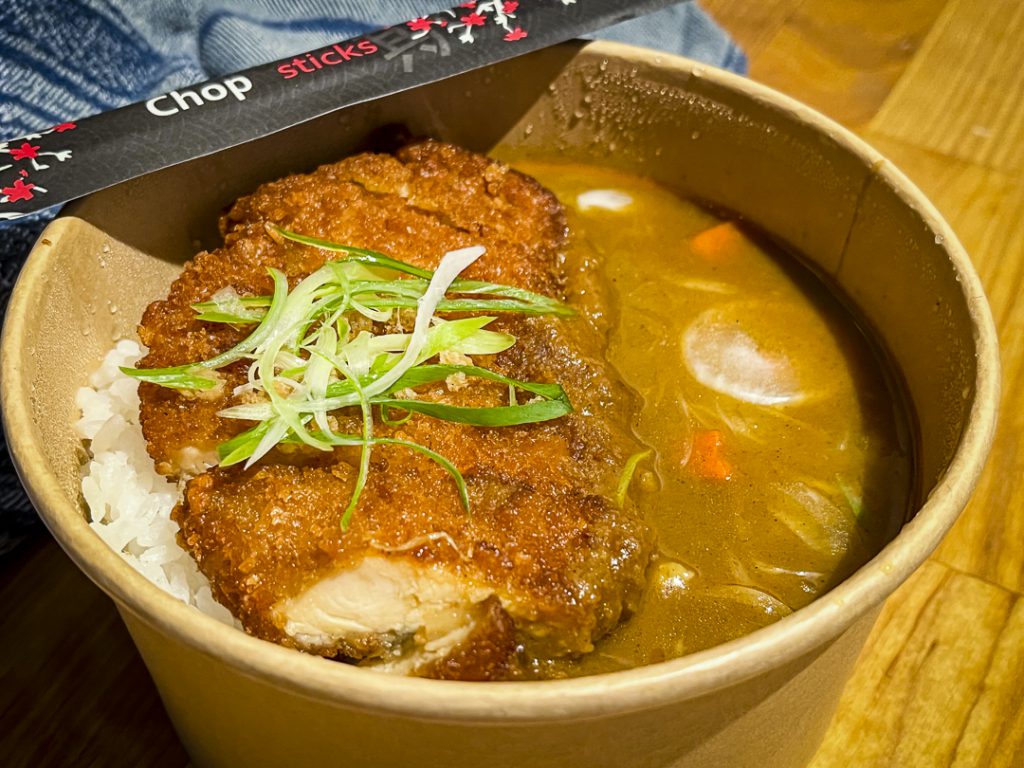 Udon Curry with Chicken Katsu